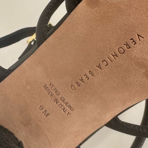 Veronica Beard Bala Jute-Heel Sandal in black - Picture 8 of 8